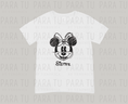 Cargar la imagen en la vista de la galería, Playera Minnie Sketch Personalizable
