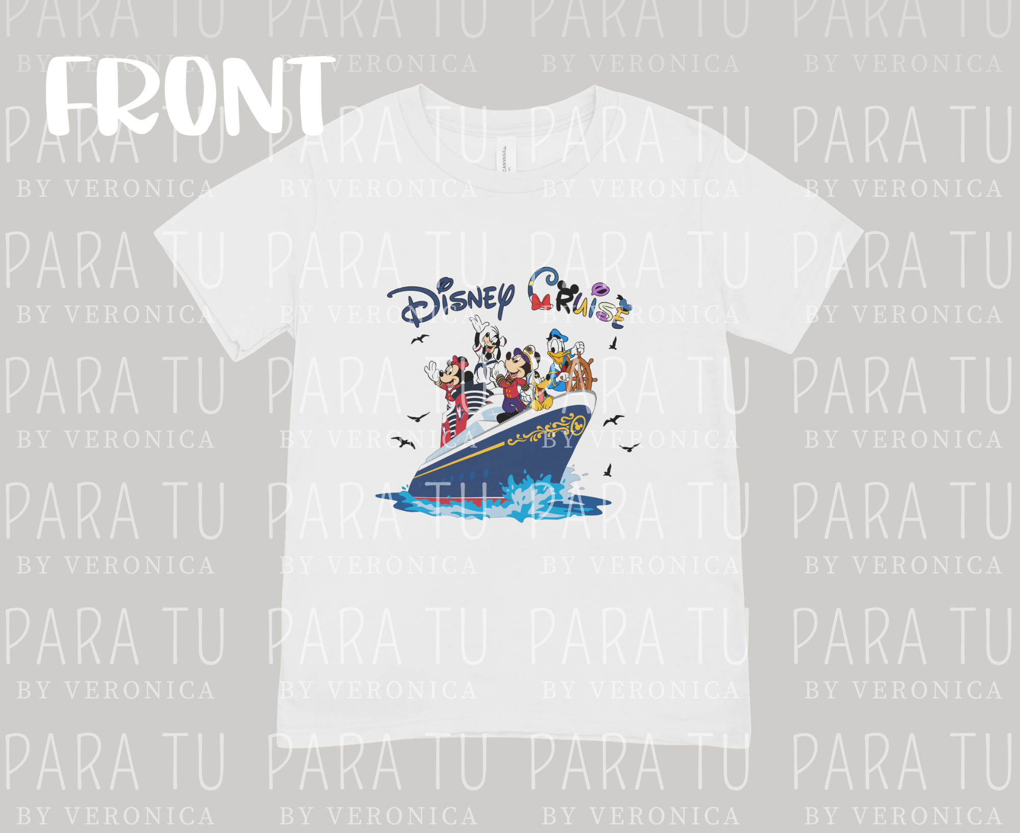 Playera Disney Cruise