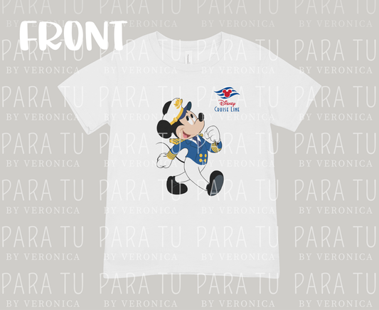 Playera Mickey Cruise Line