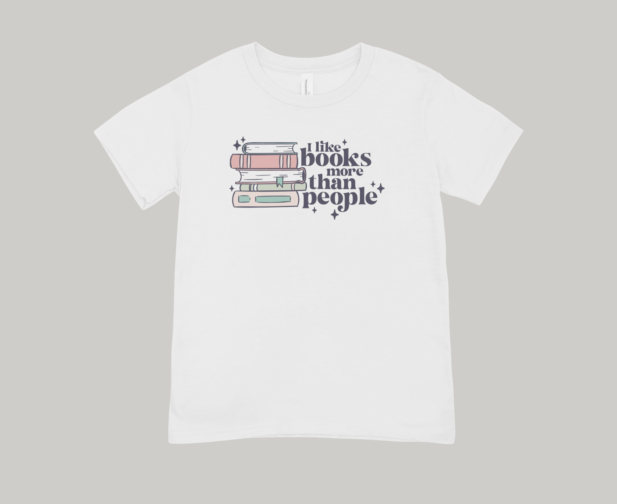 Playera I like books