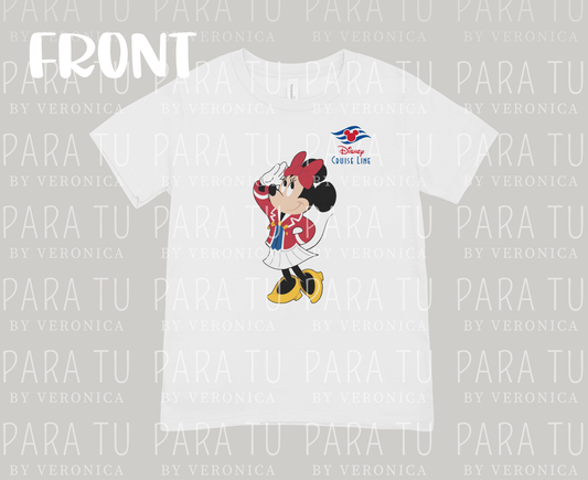 Playera Minnie Cruise Line