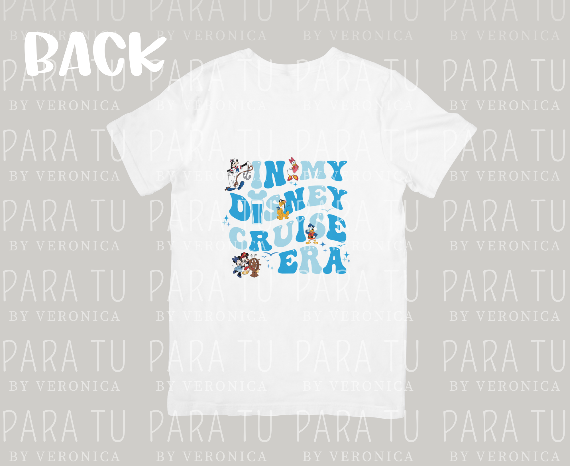 Playera Mickey Cruise Line