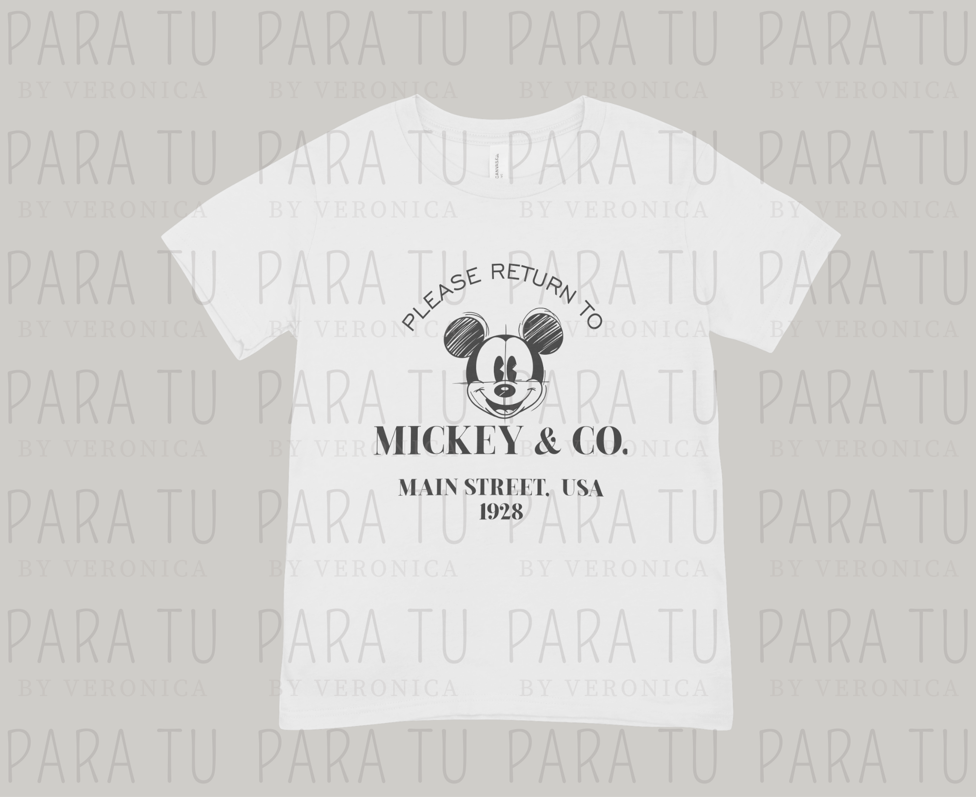 Playera Return to Mickey