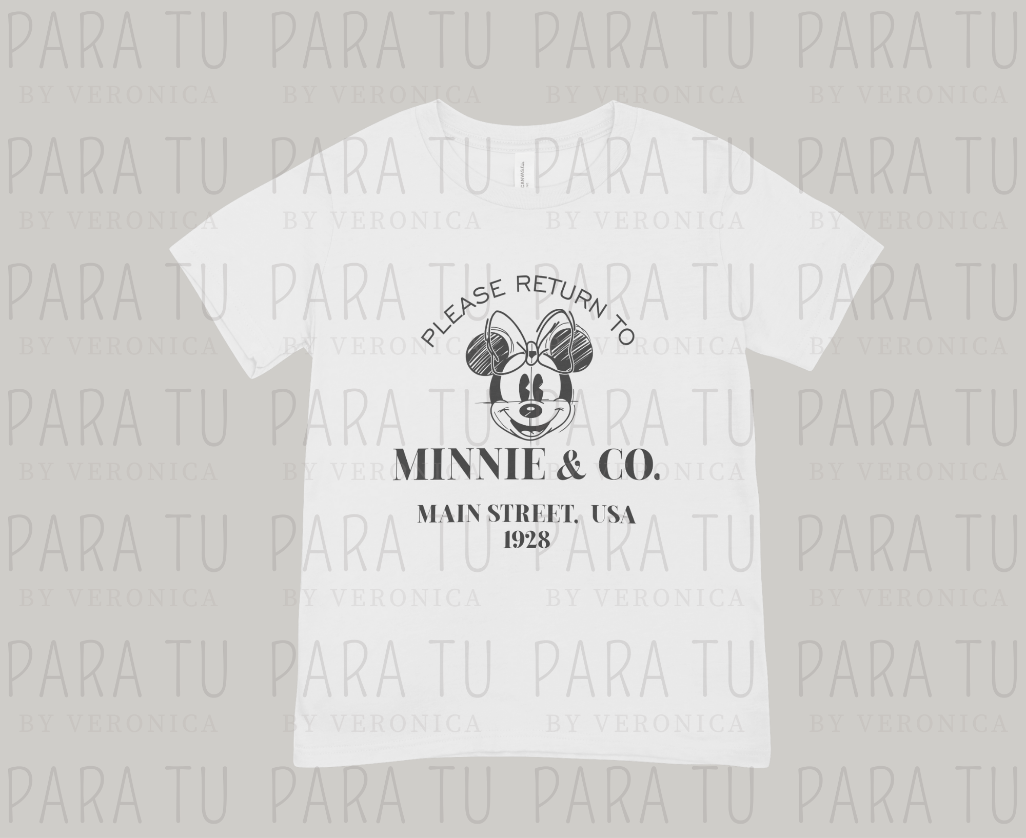 Playera Return to Minnie