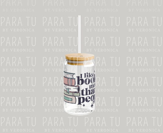 Vaso I like books more than people