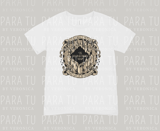 Playera The Marauder´s Map