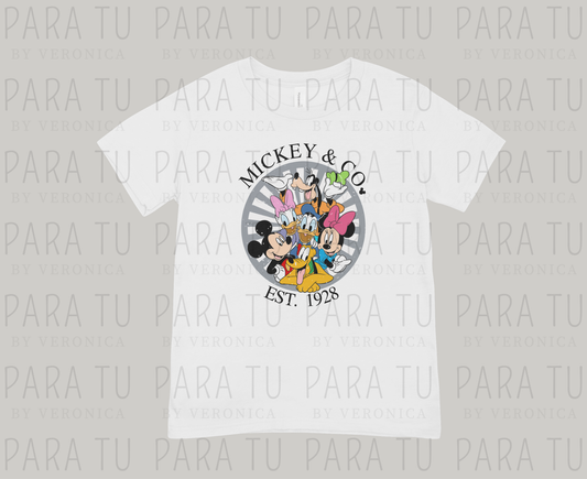Playera Mickey Retro