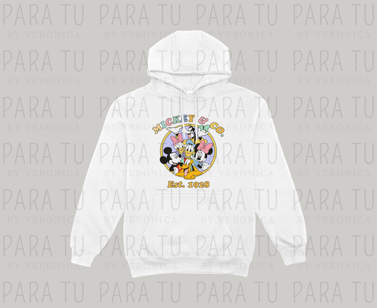 Sudadera Mickey Pastels