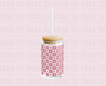 Cargar la imagen en la vista de la galería, Vaso Cuadrícula Corazones
