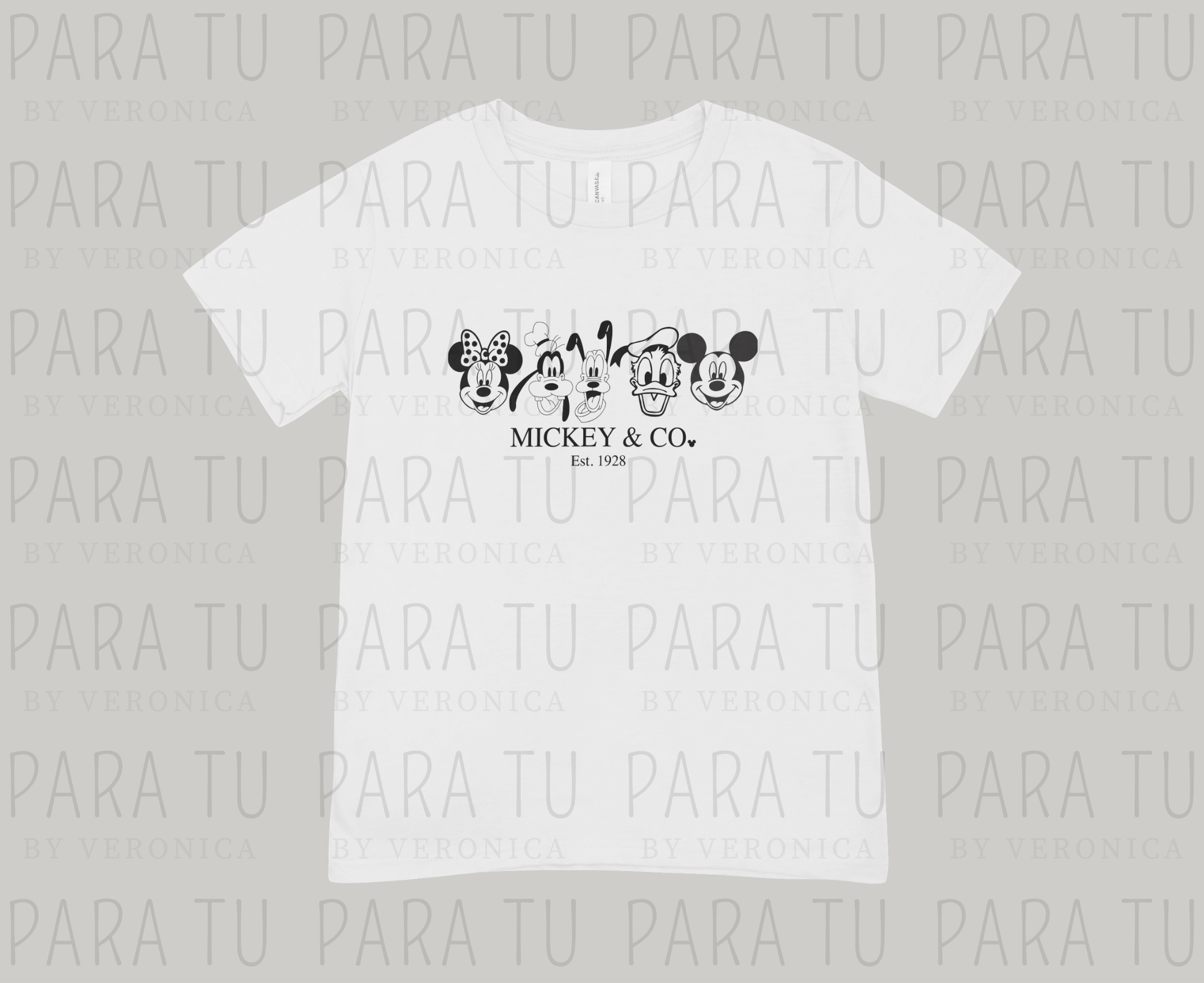 Playera Mickey & Co