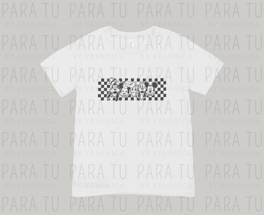 Playera Mickey Chekers