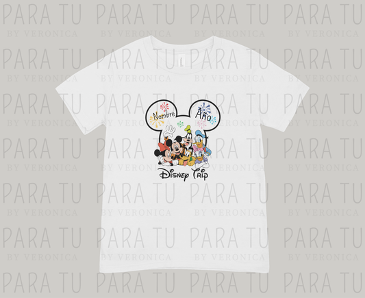 Playera Disney Trip Hug Mickey