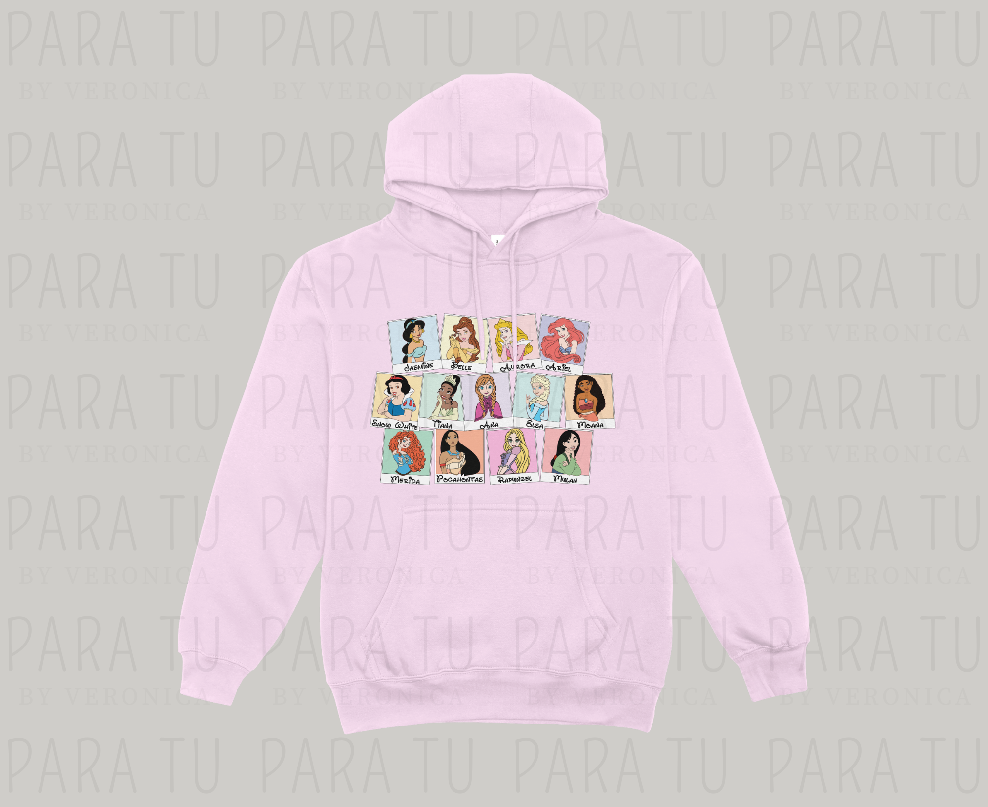 Sudadera Collage Princesas