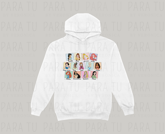Sudadera Collage Princesas