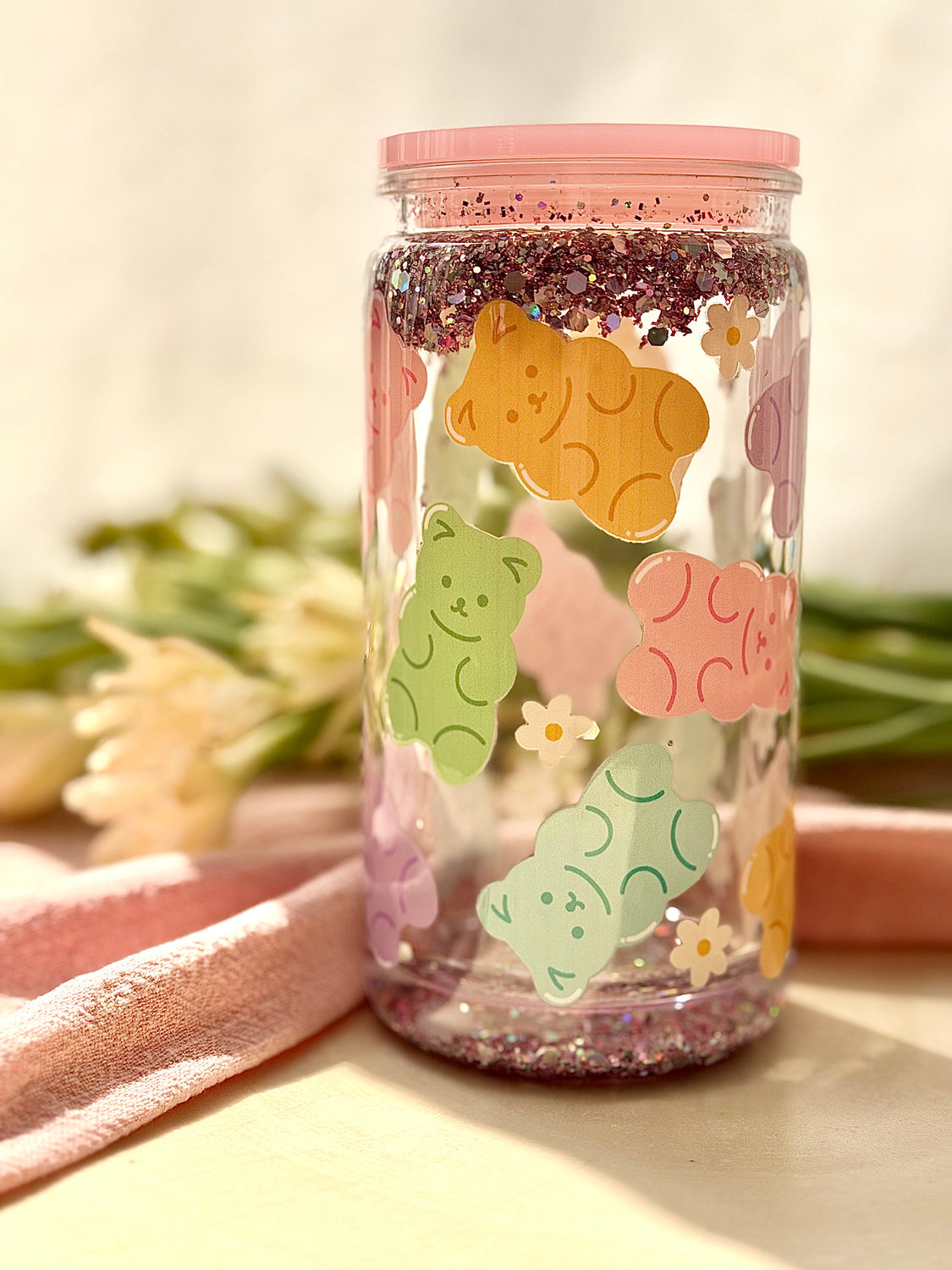 Vasos Acrílico Snowglobe