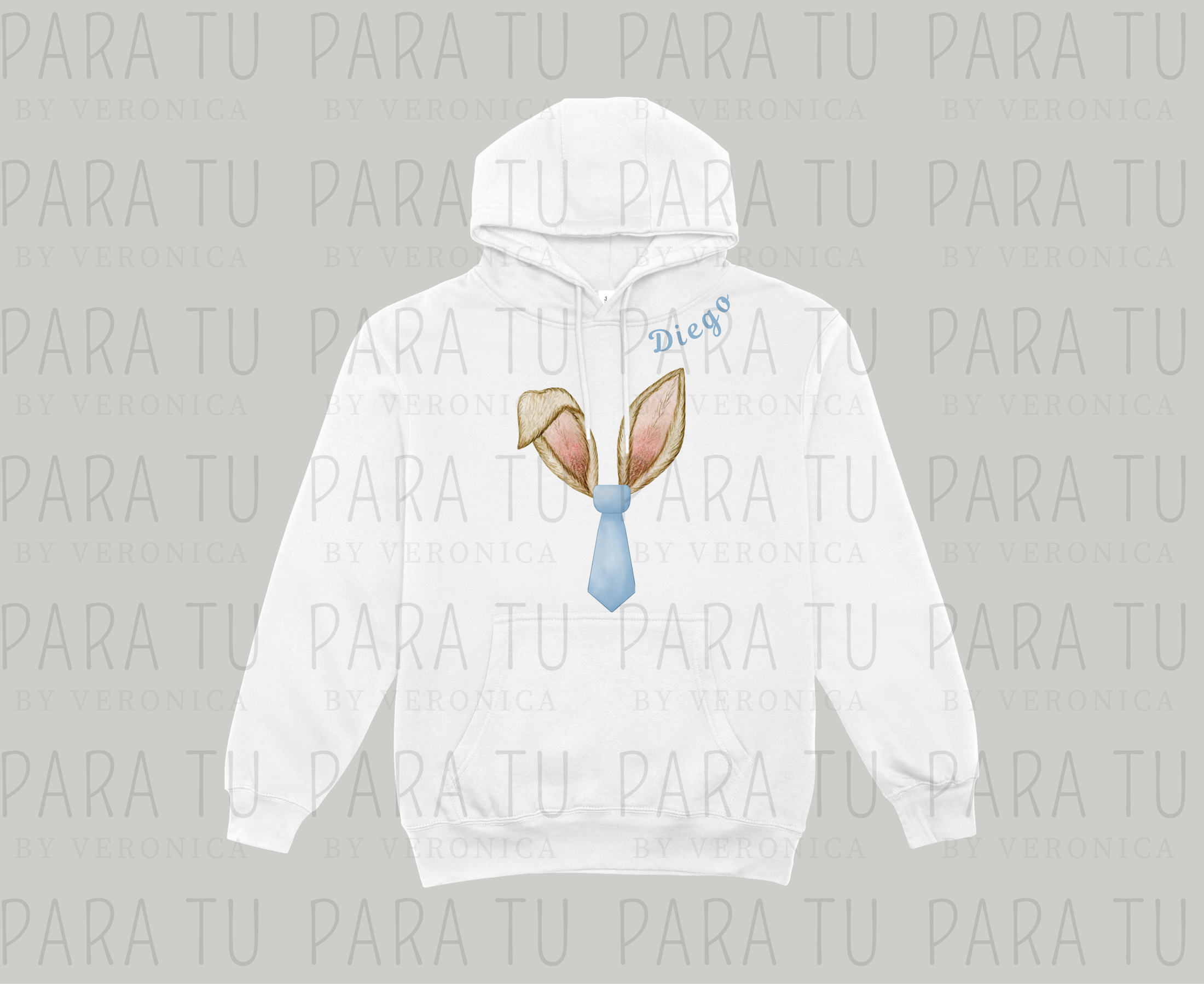 Sudadera Blue Tie Bunny