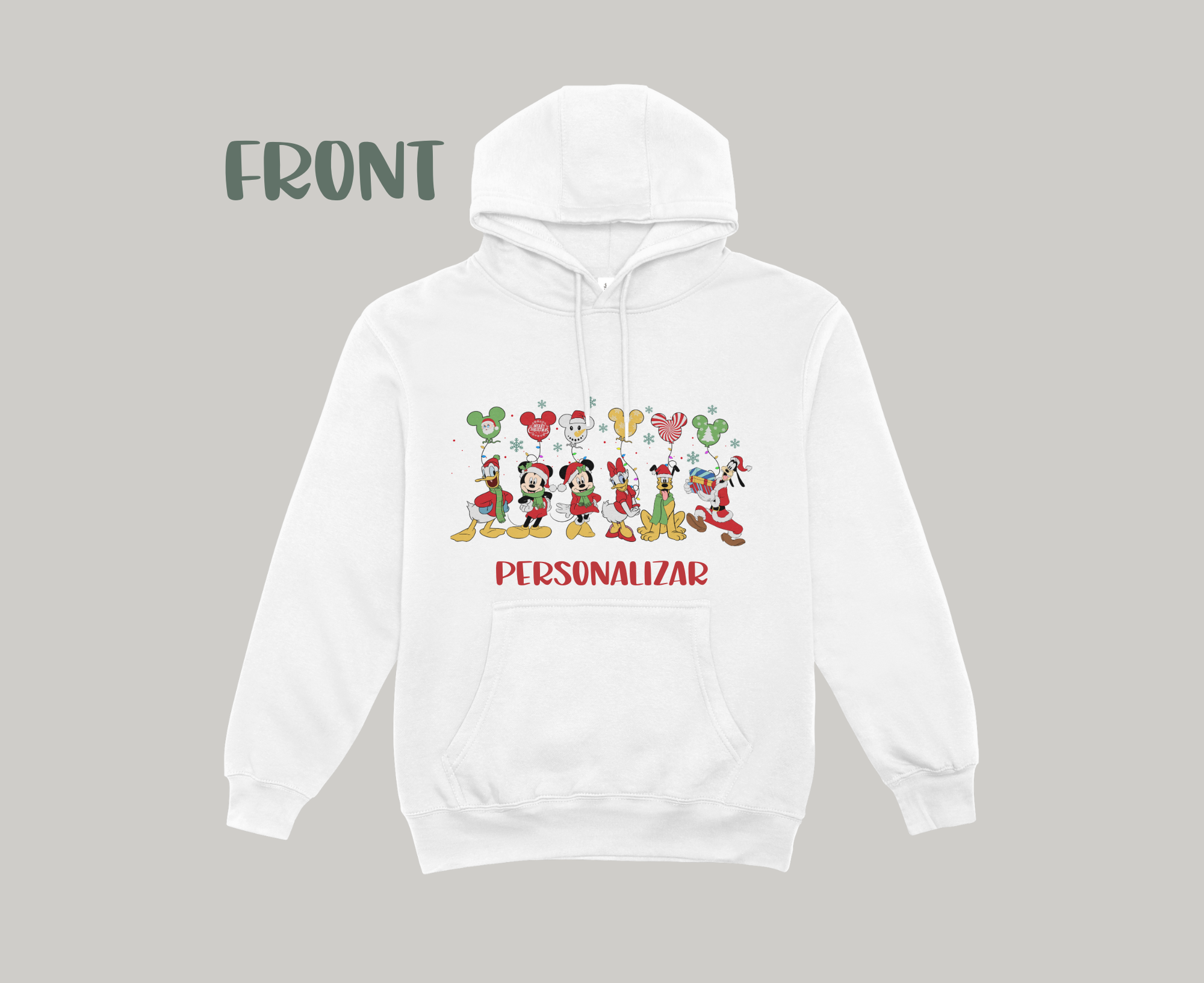 Sudadera Globos Navidad