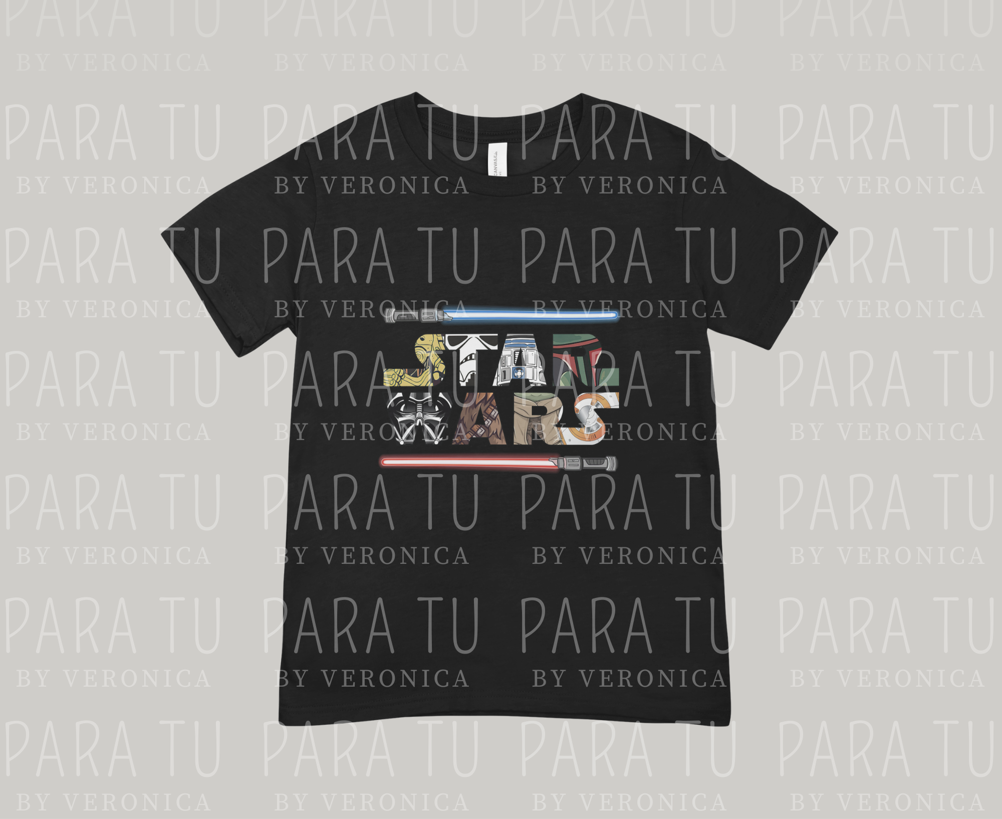 Playera Personajes SW