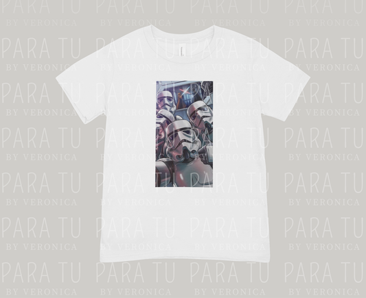 Playera Stormtroopers Selfie
