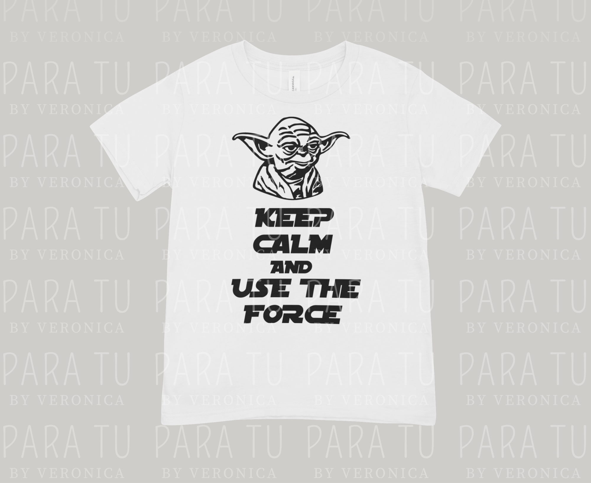 Playera Yoda Keep Calm