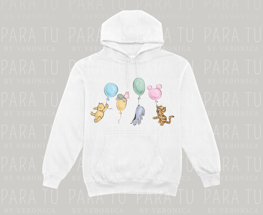 Sudadera Globos Winnie Pooh