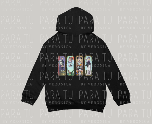 Sudadera Haunted Mansion Characters