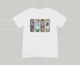 Playera Haunted Mansion Characters