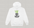 Cargar la imagen en la vista de la galería, Sudadera Yoda Keep Calm
