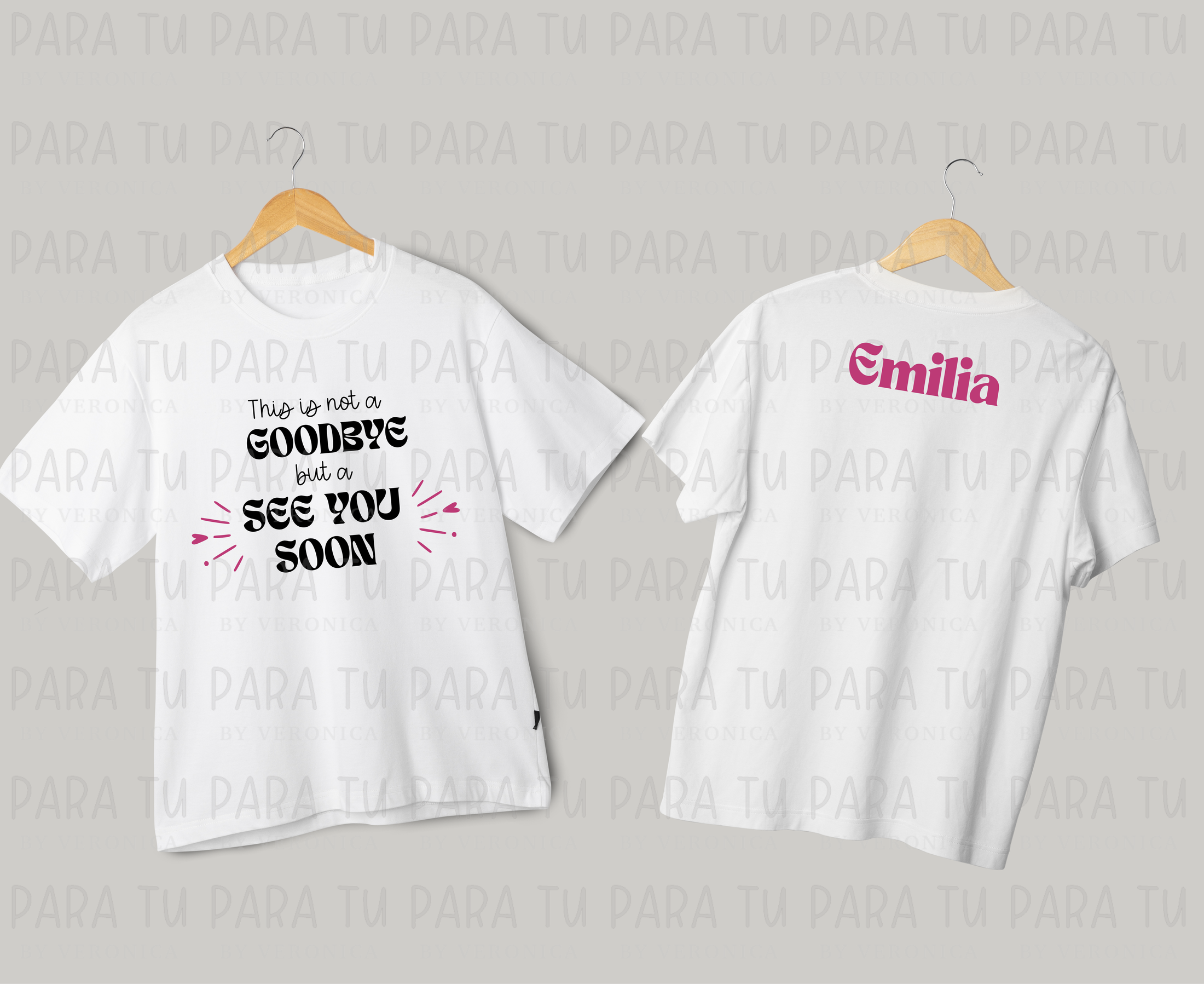 Playera Despedida