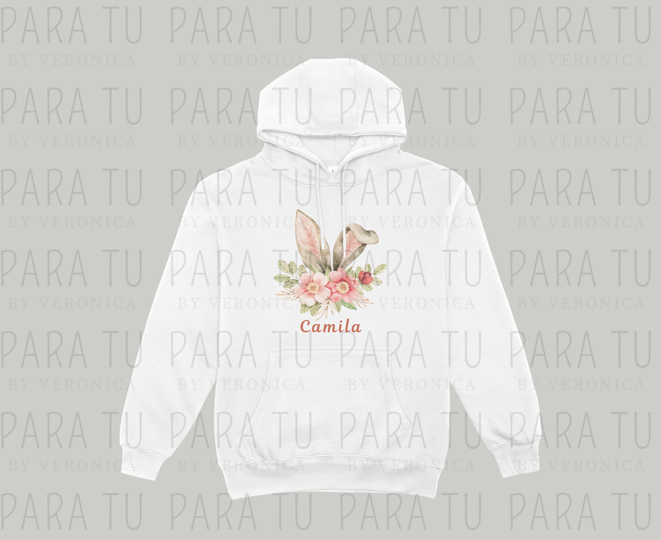 Sudadera Flower Bunny