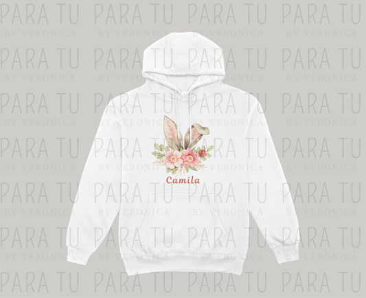 Sudadera Flower Bunny
