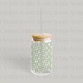 Cargar la imagen en la vista de la galería, Vaso Cuadrícula Flores
