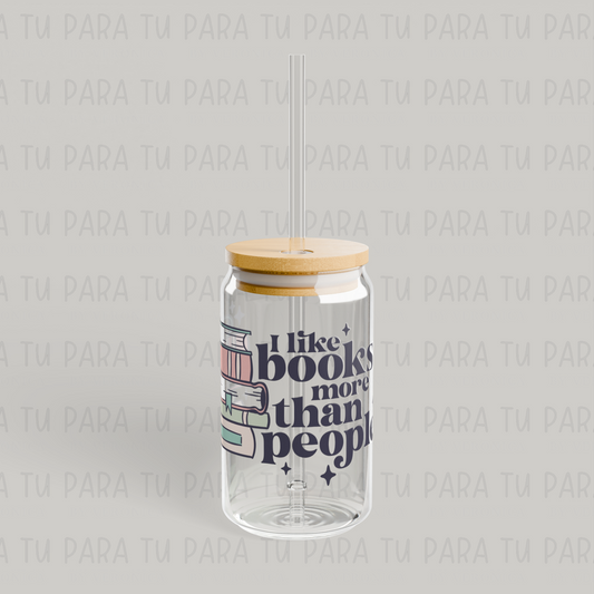 Vaso I like books more than people