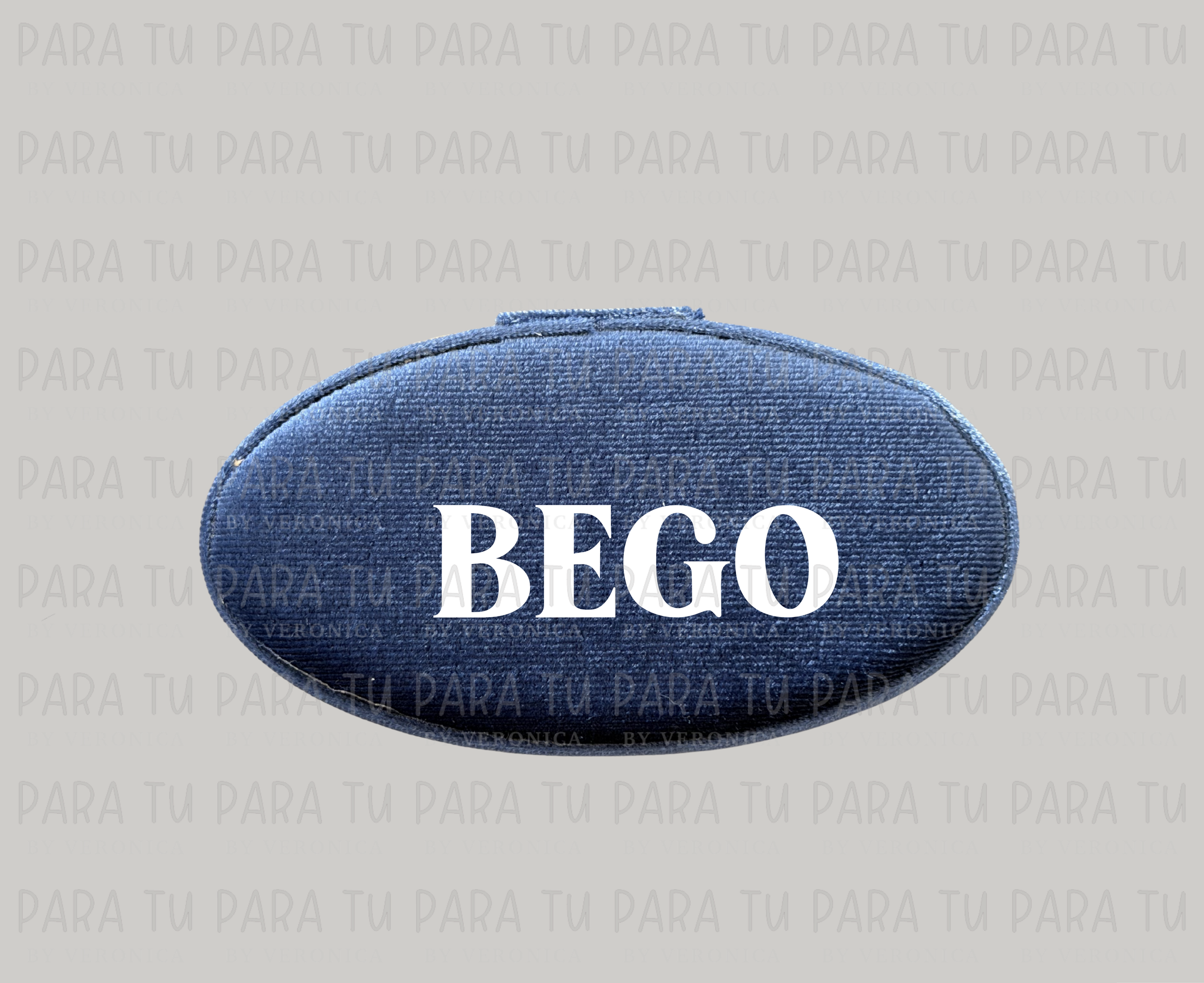 Joyero Ovalado Azul