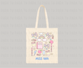 Cargar la imagen en la vista de la galería, Tote Bag Rockstar Teacher Personalizable
