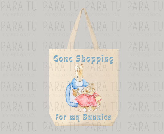 Tote Bag Bunnies Easter
